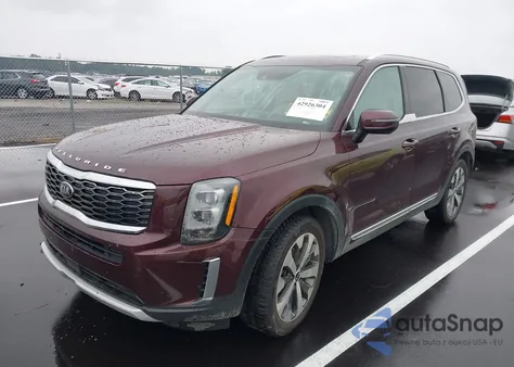 2021 Kia Telluride Ex z USA, uszkodzony, nr VIN 5XYP34HC5MG173430